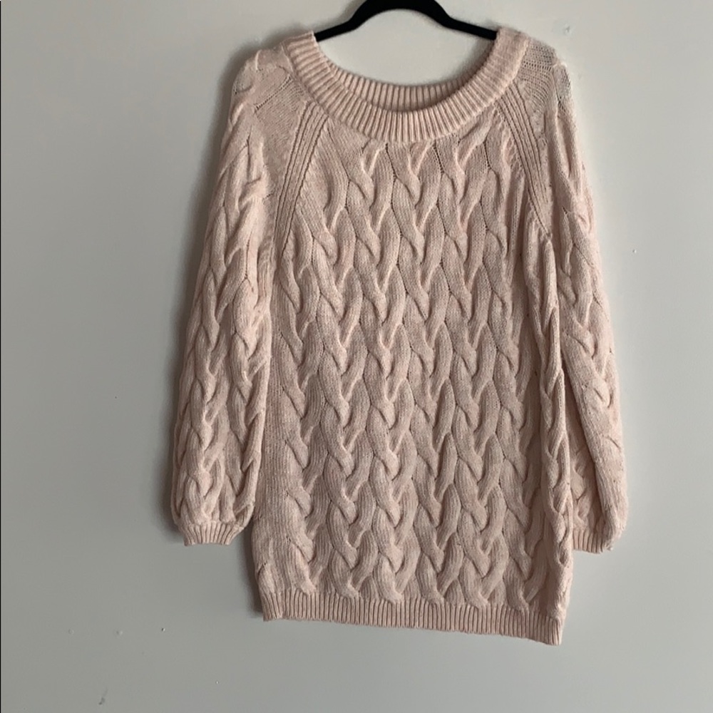 Merona Light Pink Sweater Dress